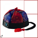 cappello-tradizionale-a-cupola-rosso-e-blu