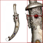 arma-bianca-tagliente-pugnale-cerimoniale-birmano